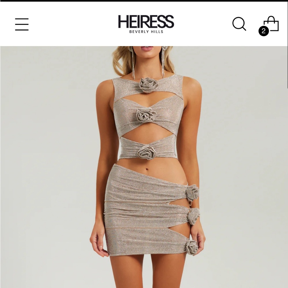 worn once sequince two piece SOLD OUT